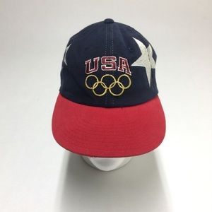 CHAMPION 1996 USA OLYMPIC HAT SNAPBACK RARE VTG